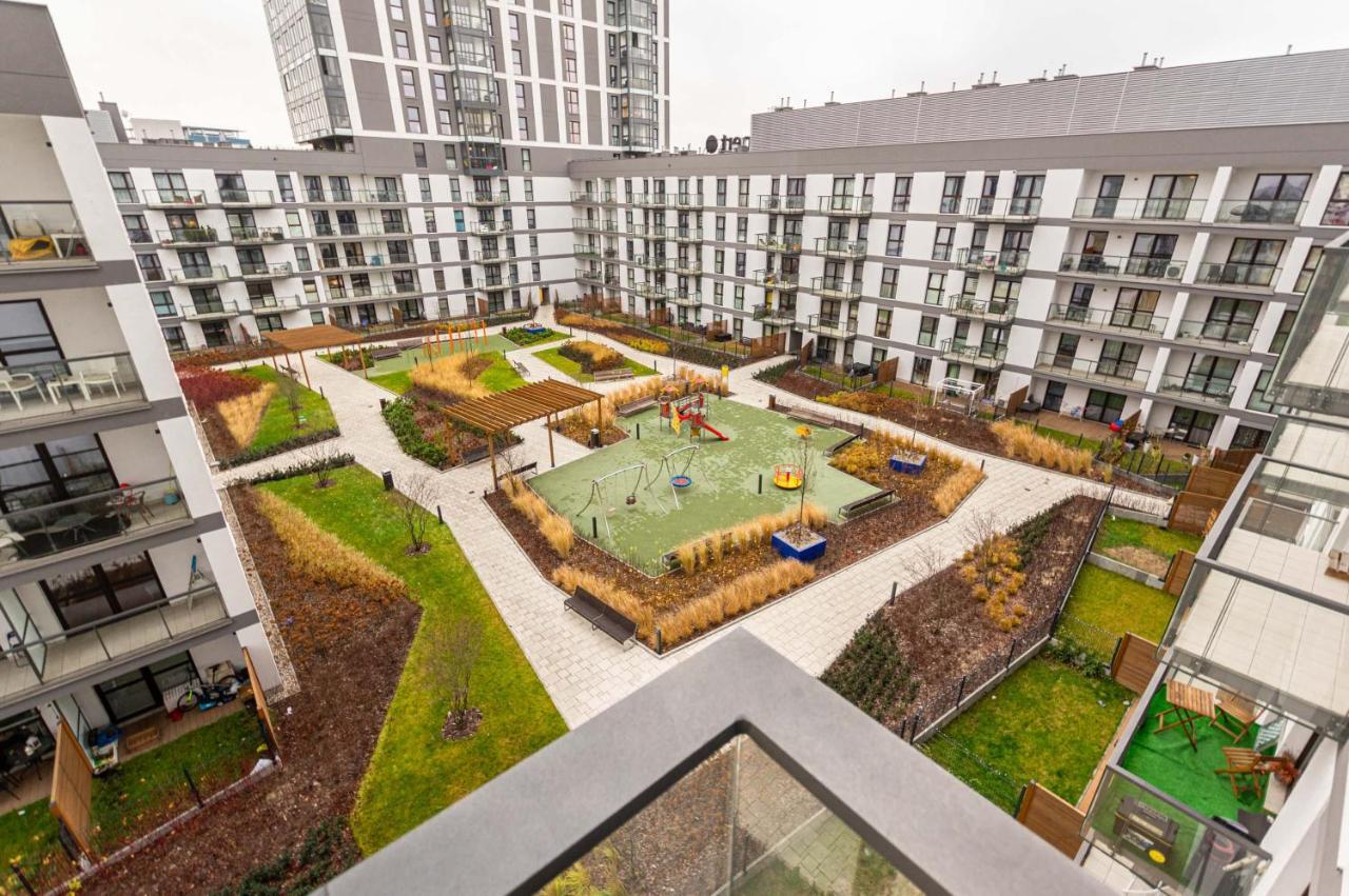 Galeria Rondo Wiatraczna Apartments Varşovia Exterior foto